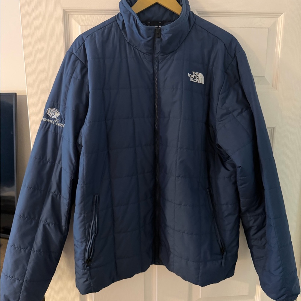 The North Face Men's Navy Puffer Jacket
